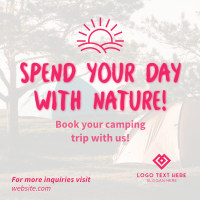 Camping Services Instagram Post Design