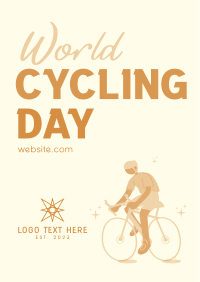 Cycling Day Flyer Image Preview