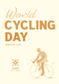 Cycling Day Flyer Image Preview