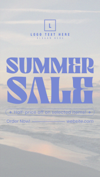 Sunny Summer Sale Instagram Story Design