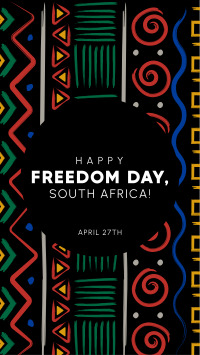 Freedom Day Patterns Instagram story Image Preview