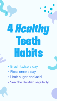 Dental Health Tips for Kids Instagram reel Image Preview