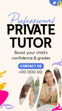 Private Tutor YouTube short Image Preview