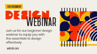 Beginner Design Webinar Facebook event cover Image Preview