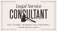 Minimalist Legal Consultant Animation Preview