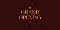 Vintage Grand Opening Twitter post Image Preview