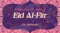 Eid Al Fitr Lantern Facebook Event Cover Design