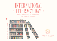 International Literacy Day Postcard Image Preview