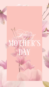 Mother's Day Pink Flowers YouTube short Image Preview