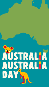 National Australia Day Instagram Story Design