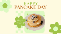 Cute Pancake Day Facebook Event Cover Image Preview