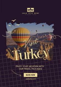 Turkey Travel Poster Design