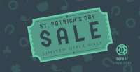 Lucky Irish Pattern Facebook ad Image Preview