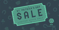 Lucky Irish Pattern Facebook ad Image Preview
