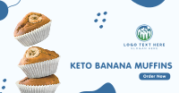Keto Banana Muffins Facebook Ad Image Preview