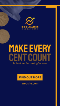 Count Every Cent Facebook Story Design