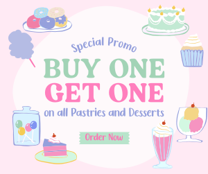 Dessert Day Specials Facebook post Image Preview