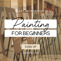 Painting for Beginners Linkedin Post Preview