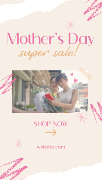 Mother's Day Sale Facebook Story Design