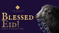 Sheep Eid Al Adha Facebook event cover Image Preview