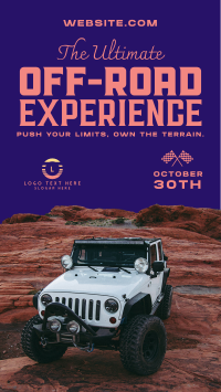 Off-road Adventure Event Instagram Reel Design