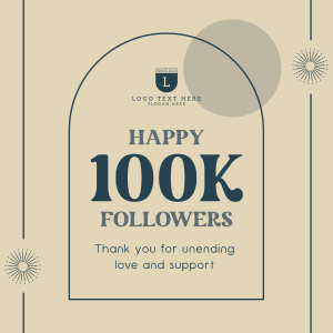 Follower Milestone Instagram post Image Preview