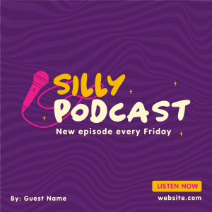 Silly Podcast Instagram post Image Preview