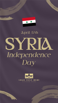 Syria Day Instagram reel Image Preview