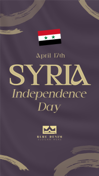 Syria Day Instagram Reel Image Preview