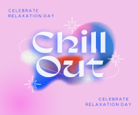 Chill Out Day Facebook Post Design