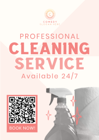 Squeaky Cleaning Poster Design