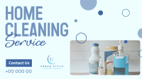Cleaning Done Right Facebook Event Cover Design