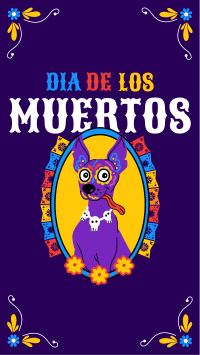 Day of the Dead Chupacabra TikTok Video Image Preview