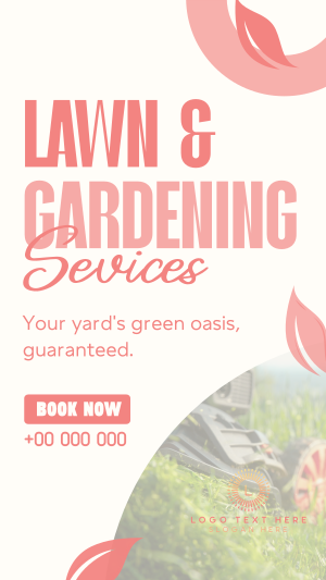 Professional Lawn Care Services Facebook story Image Preview