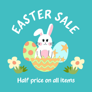 Celebrating Easter Sale Instagram post Image Preview