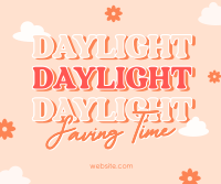 Quirky Daylight Saving Facebook post Image Preview