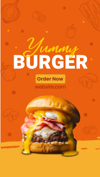 The Burger-Taker TikTok Video Design
