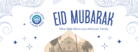 Starry Eid Al Fitr Facebook Cover Design