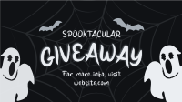 Spooktacular Giveaway Promo Facebook event cover Image Preview