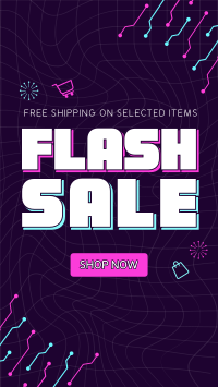 Techno Flash Sale Deals Facebook story Image Preview