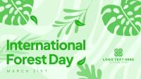 Abstract Forest Day Animation Image Preview