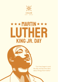 President Martin Day Flyer Image Preview