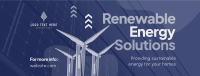 Renewable Energy Solutions Facebook Cover Design