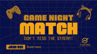 Game Night Match Facebook event cover Image Preview