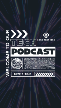 Futuristic Tech Podcast YouTube short Image Preview