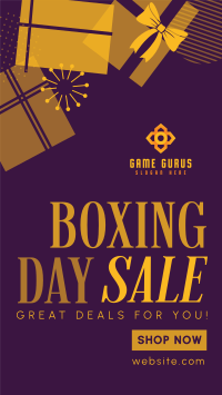 Boxing Day Special Deals Facebook story Image Preview