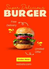 The Burger Delight Poster Image Preview