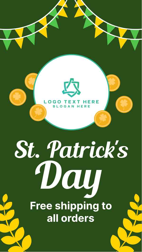 St. Patrick's Day Facebook Story Design Image Preview