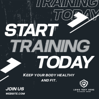 Train Everyday Instagram Post Preview