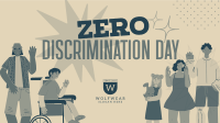 Zero Discrimination Advocacy Facebook event cover Image Preview